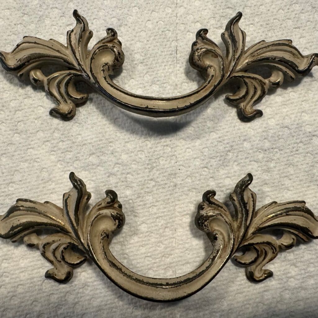 Old French Provencal furniture hardware